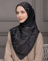 CARYS SQUARE SCARF (BLACK)
